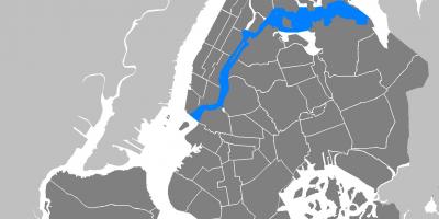 Manhattan vektör harita