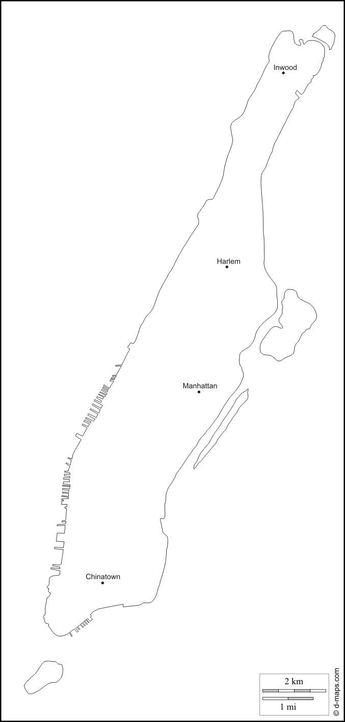 Manhattan boş göster