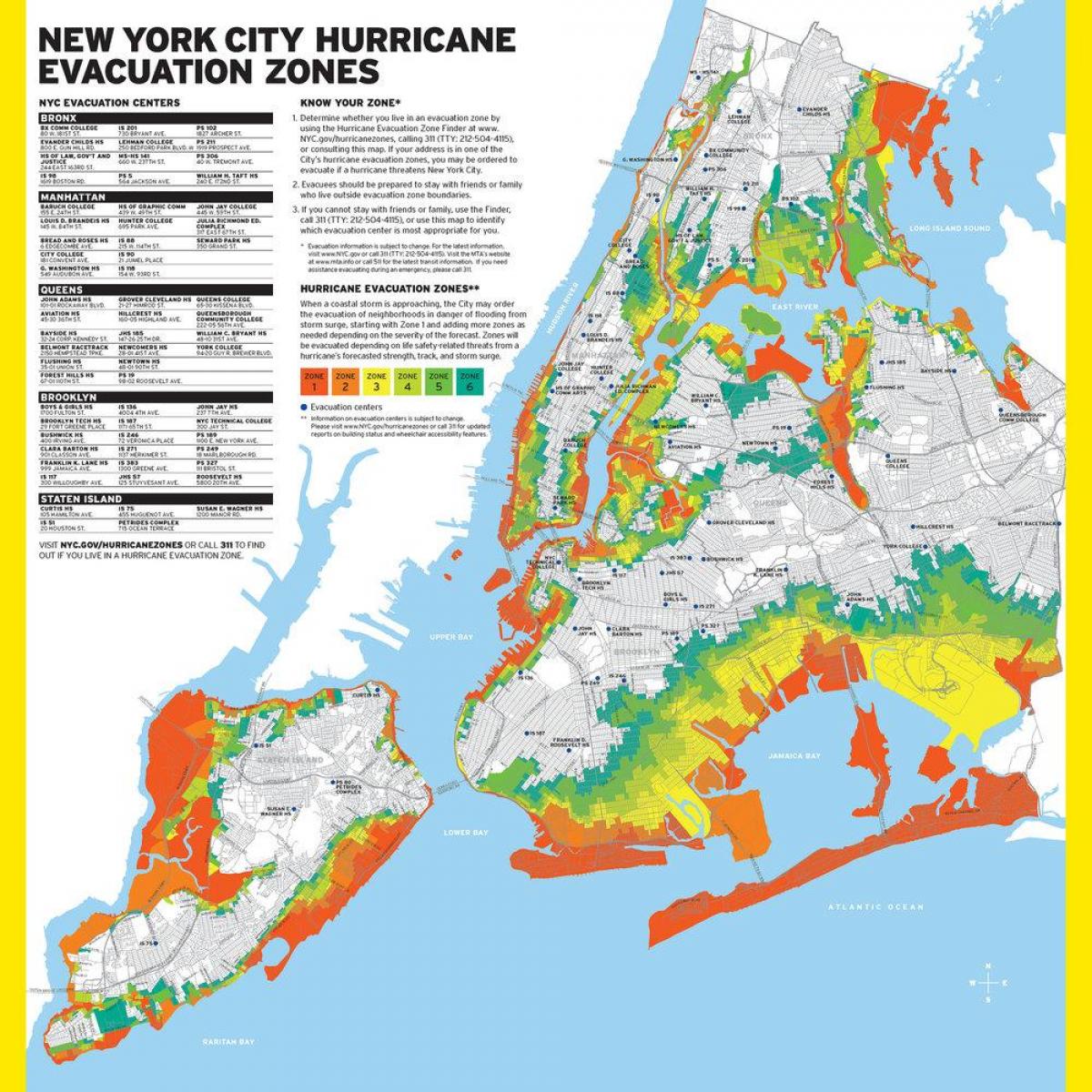 Manhattan sel bölgesi Haritayı göster
