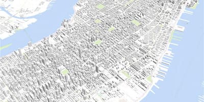 Manhattan 3d harita