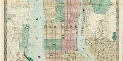Tarihi Manhattan haritalar