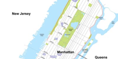 Manhattan Adası, New York Haritayı göster